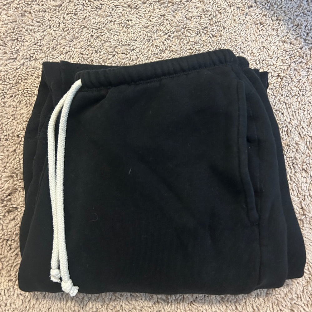 Kids Black Jogger Pants